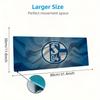 FC Schalke 04 Large Size Mouse Pad Large Gaming Table Cushion Non-slip Laptop Tablet Big Mousepad XXL Mat Mini PC Playmat With Lock edge