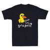 Got Any Grapes Funny Duck Cartoon Meme Quote Vintage Unisexs Short Sleeve TShirt