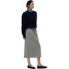 Semir Women's Sporty Striped Straight Long Skirt