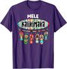 Funny Hawaiian Mele Kalikimaka Surf Board Unisex T Shirt