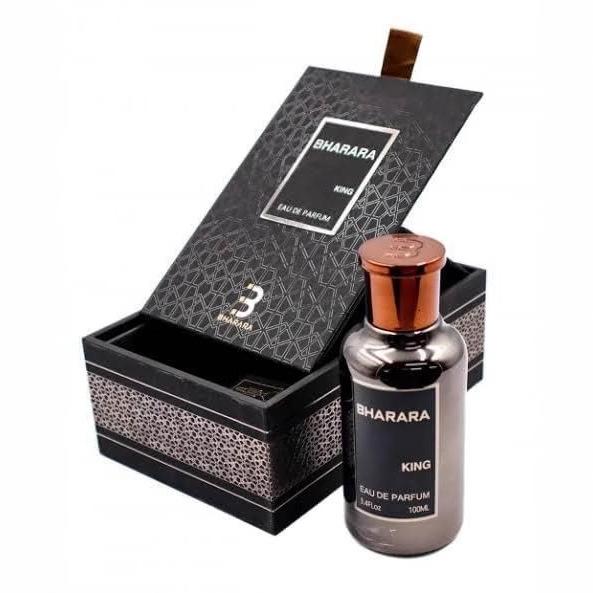 Bharara King For Men Parfum, Long Lasting Woody Cologne, 100ml Eau De Parfum for Daily & Business Use