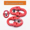High-Strength G80 Double Ring Butterfly Buckle Iron Chain Lifting Sling Fitting