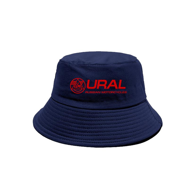 Ural Russian Motorcycle Bucket Hats Cool Women Unisex Ural Panama Caps Summer Outdoor Bob Hat MZ-290