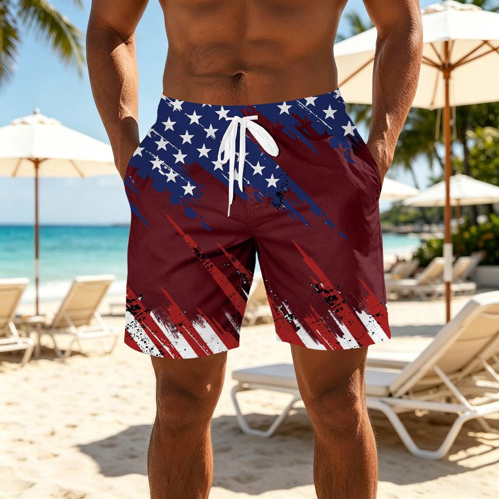 Herren Shorts Bedruckte Lässige Sportshorts Für Männer, Lässige Modische Bedruckte Shorts Für Männer