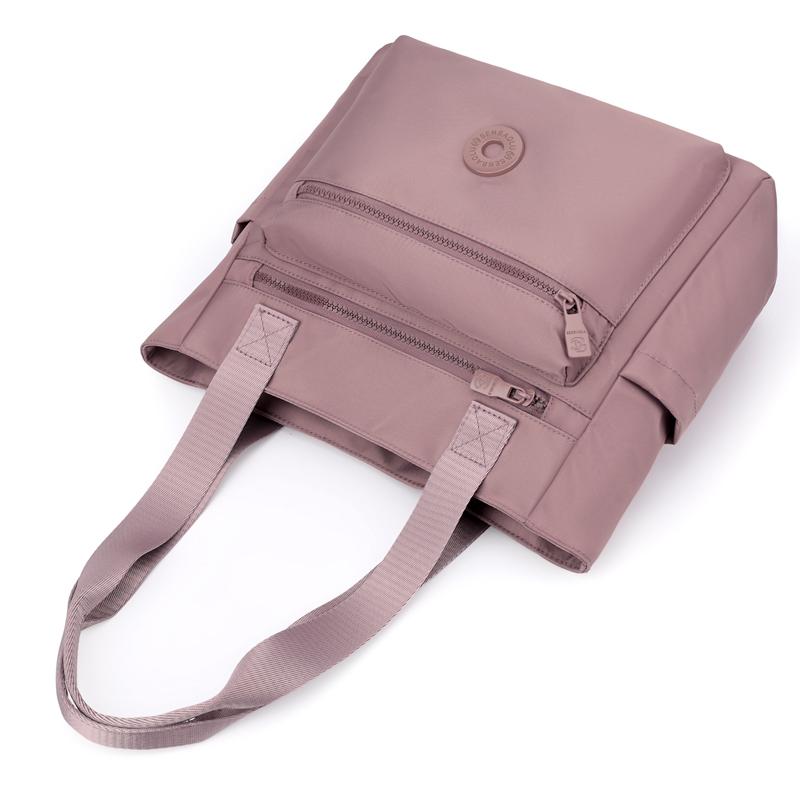 Women's Bag Multi-Color Shoulder Bag Lightweight Nylon Bag Large Capacity Multi-Pocket Handbag