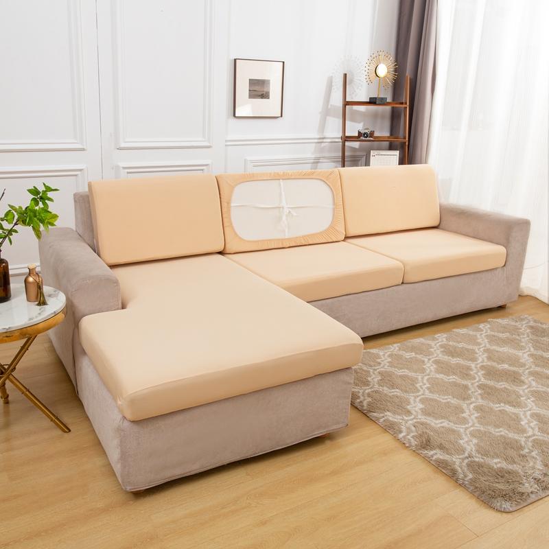 Silk Summer Sofa Cushion Cover Seat Back Pad Cover 2025 Home Living Room Couch Cover Soft Protector