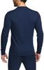 CQR Long Sleeve Undershirt and Heattech Ultra Warm Waffle Casual Thermal Men's [Sweat-Wicking, Quick-Drying, Lightweight, Warm, Stretchy] Innerwear,