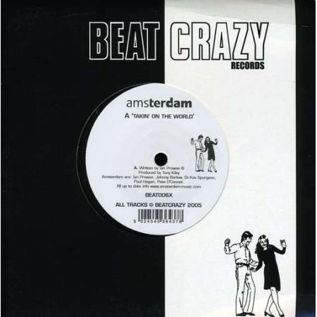 

7inch Record AMSTERDAM 2 Takin On The World BEAT006X Beat Crazy Reco 2005 UK Rock Used