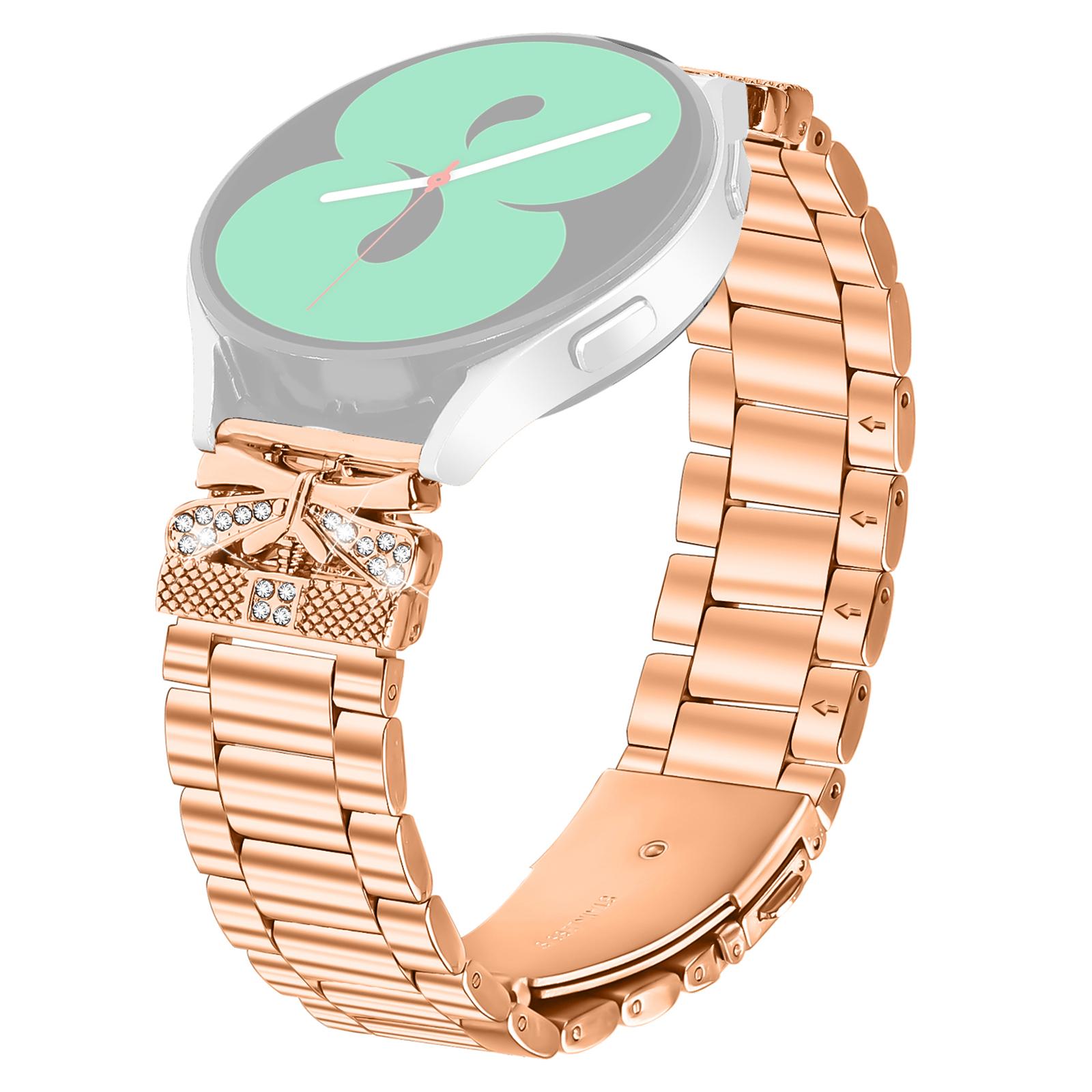 

Запасний ремінець для годинника Gabb Watch 3, металевий ремінець для годинника з декором з метеликів та стразів C