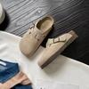 Thick-soled New Children's Half-drag Korean Version One-pedal Bag Head Slippers Boken Shoes Women's Spring Large Size 2025 Versatile