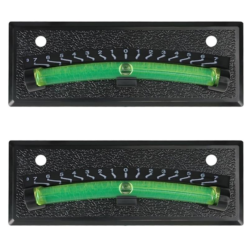 

Heavy Duty ABS Mororhomes Bubble Level Suitable For Precise Parking And Outdoor Camping Compact Caravans Leveling Tool 1