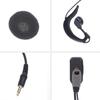 3.5mm PTT Ear Hook Earphone for Smartphones for Cellphone Push-To-Talk Headsets