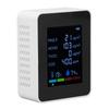 Multifunctional 6 in 1 CO2 Meter   Quality Monitor Temperature PM2.5 TVOC HCHO Detector USB Charging