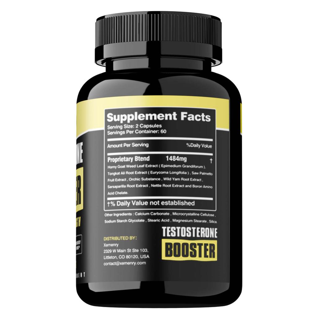 Contiene estratto di epimedium, un integratore naturale per resistenza, forza e stamina, migliora le prestazioni atletiche e aumenta l'energia.