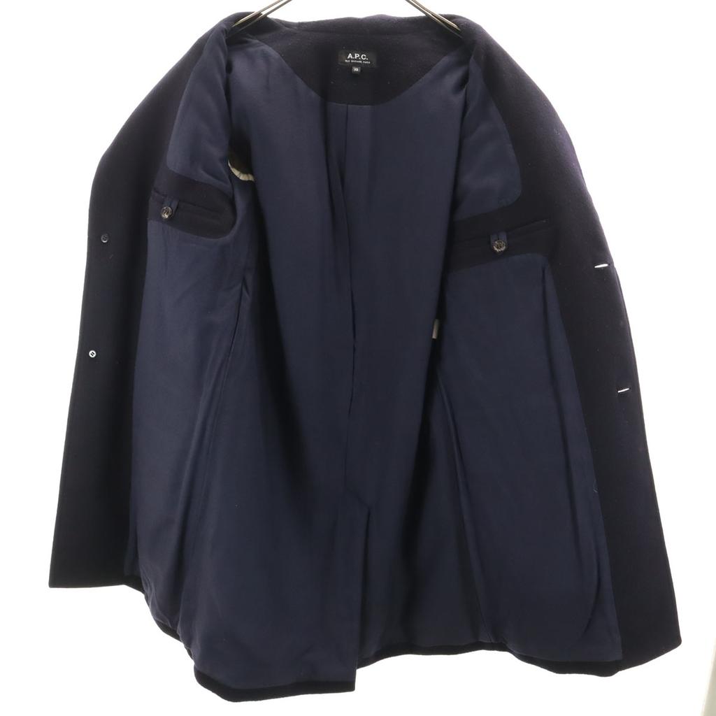A.P.C. Chester coat XS dark blue Cotton filling Men's Used
