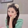 1Pc Plush Daily Use Cat Ear Decoration Cartoon Headband Cute Hair Accessory