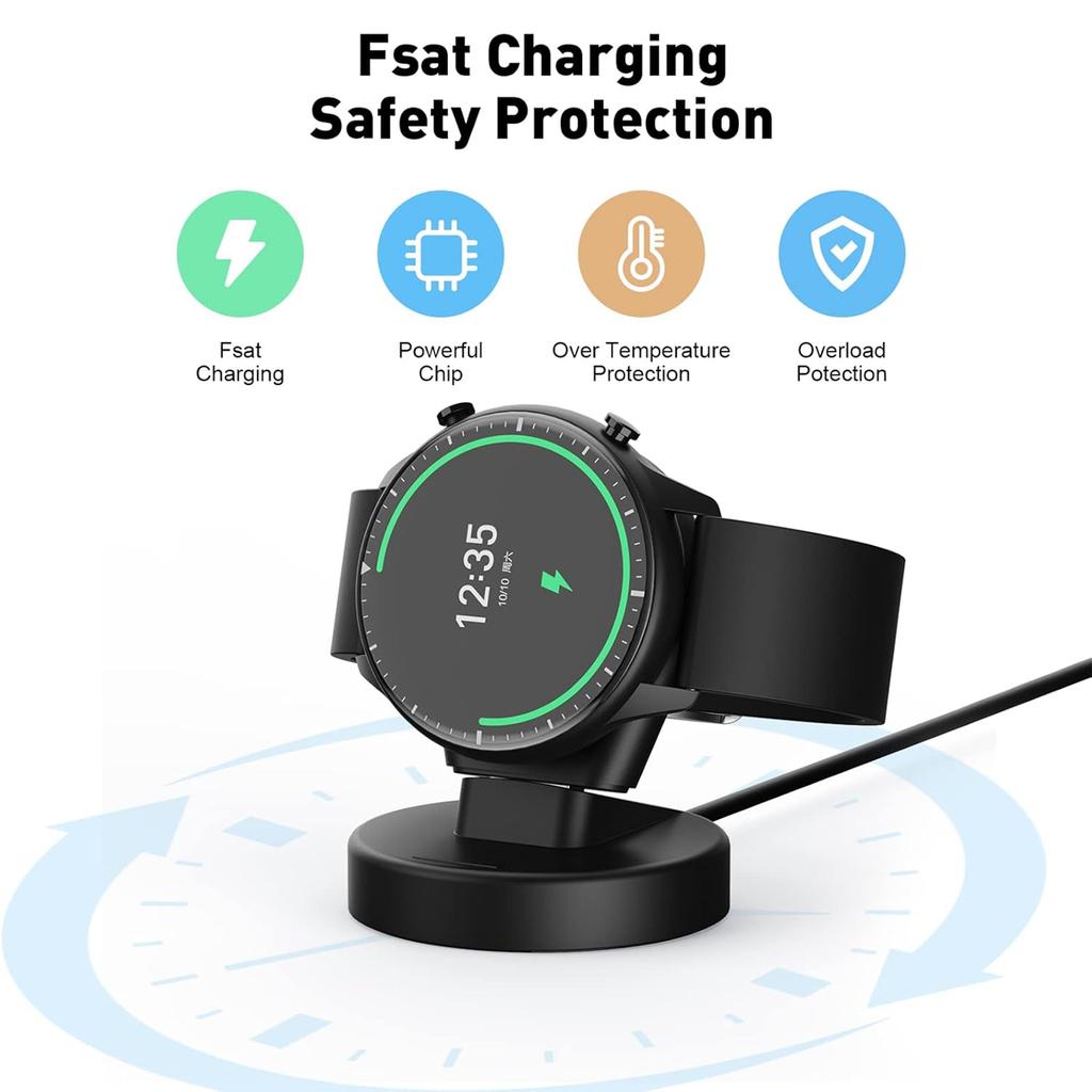 Smartwatch Dock Charger Stand Adapter USB 100CM Charging Cable Power Charge For Xiaomi Watch 2/2 Pro/S3/S2 46Mm 42Mm