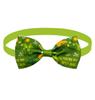 50/100Pcs Spring Flower Dog Bow Ties Green Yellow Pets Grooming Bows Cute Flower Dog Bowties Daily Decotation Bow Ties Bowknots