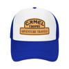 Camel Trophy Racing Print Netz-Baseballkappe Unisex Sommer Atmungsaktiv Sonnenschutz Snapback-Hut Outdoor Trucker-Hüte Papa-Hut