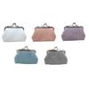 Embossed Lace Coin Purse, Kiss Lock Closure Coin Pouch, Women Small Change Purse for Cash Coins Cards