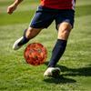 1 Stück Wabenfeuer Größe 5 Fußball Professioneller Spiel-Trainingsfußball Indoor & Outdoor Sportball Leicht Langlebig c6517