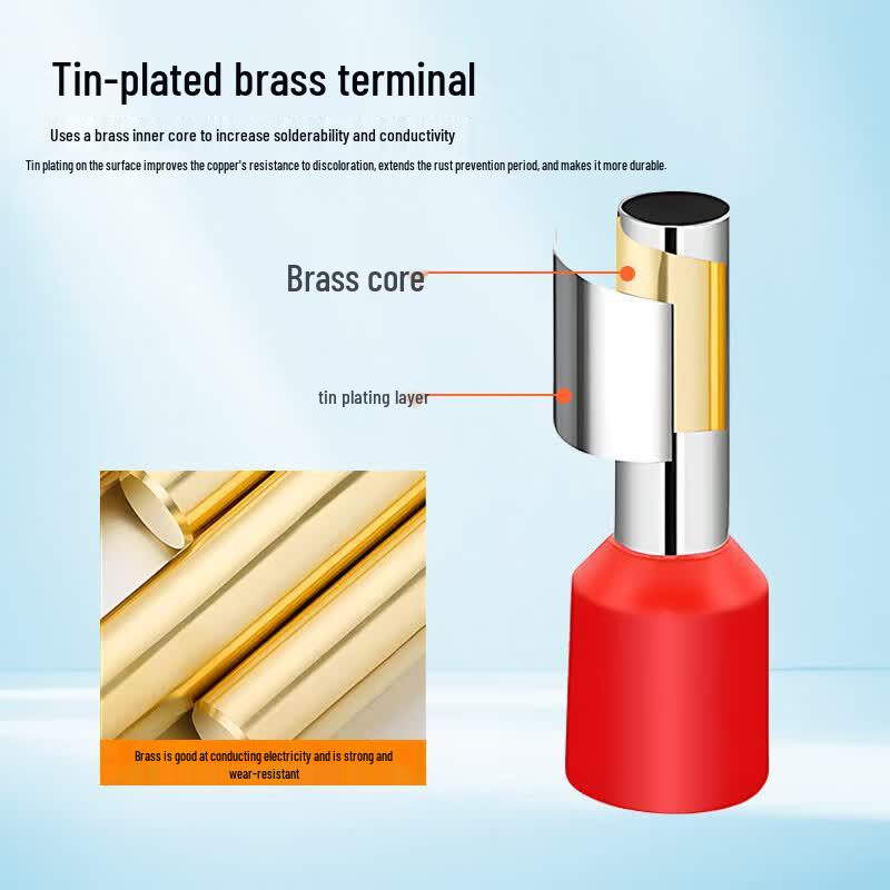 LEWEIDA VE Series Pre-Insulated Tubular Wire Terminals
