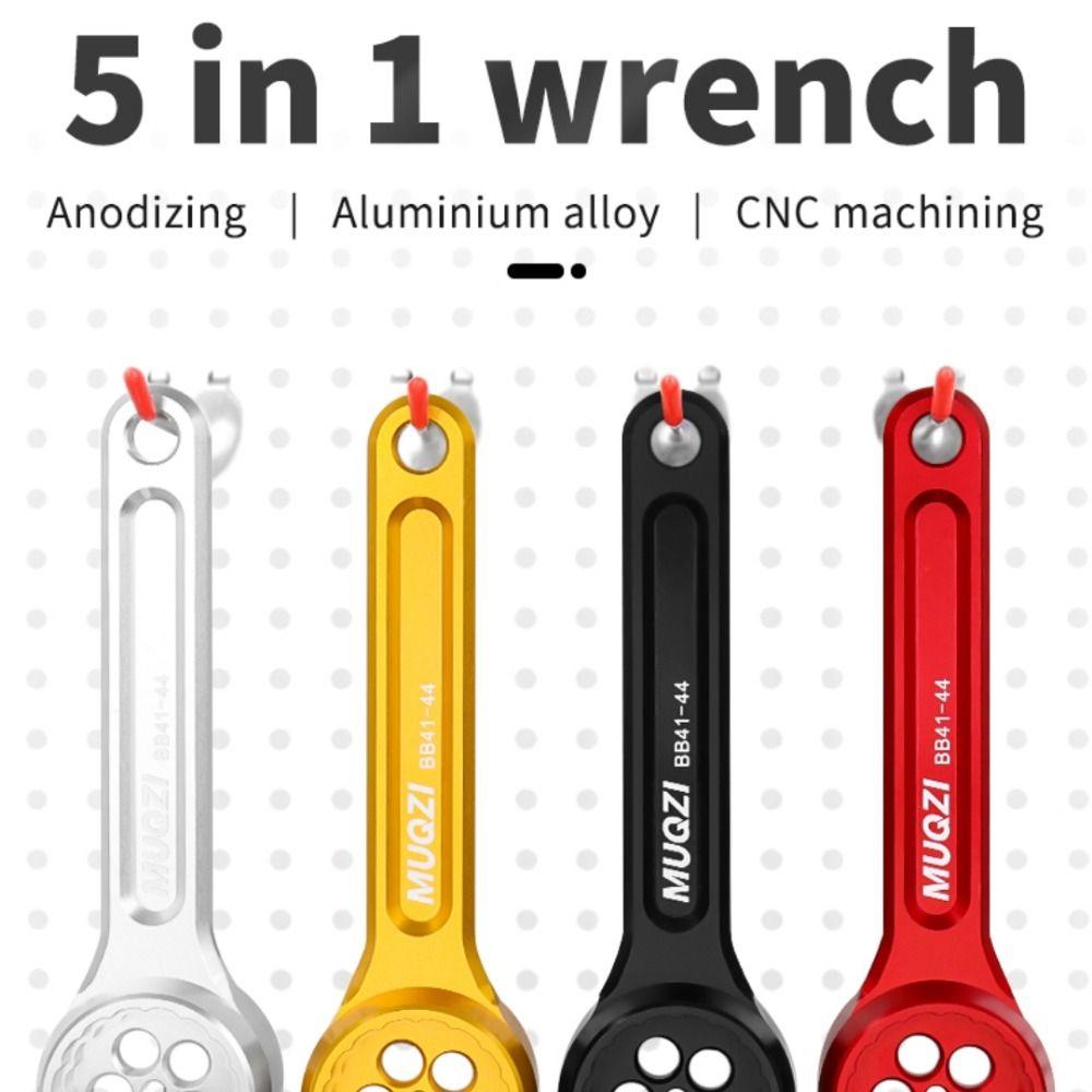 Portable Bottom Bracket Wrench 5-in-1 Bike Bottom Bracket Tool Repair Tools
