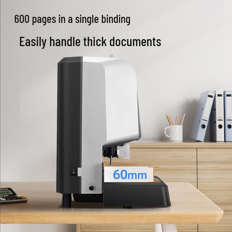 GEPAD 600-Page Electric Financial Binding Machine CN plug (adapter included)