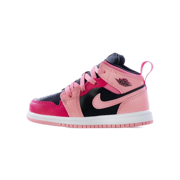 New Jordan 1 Mid Coral Chalk TD 640735-662