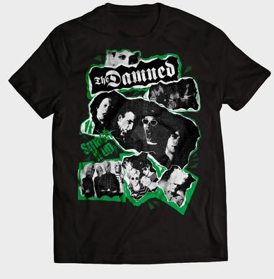Smash It Up Collage The Damned Shirt Short Sleeve Black Unisex S-5XL 1J0089 Unisex T-Shirt