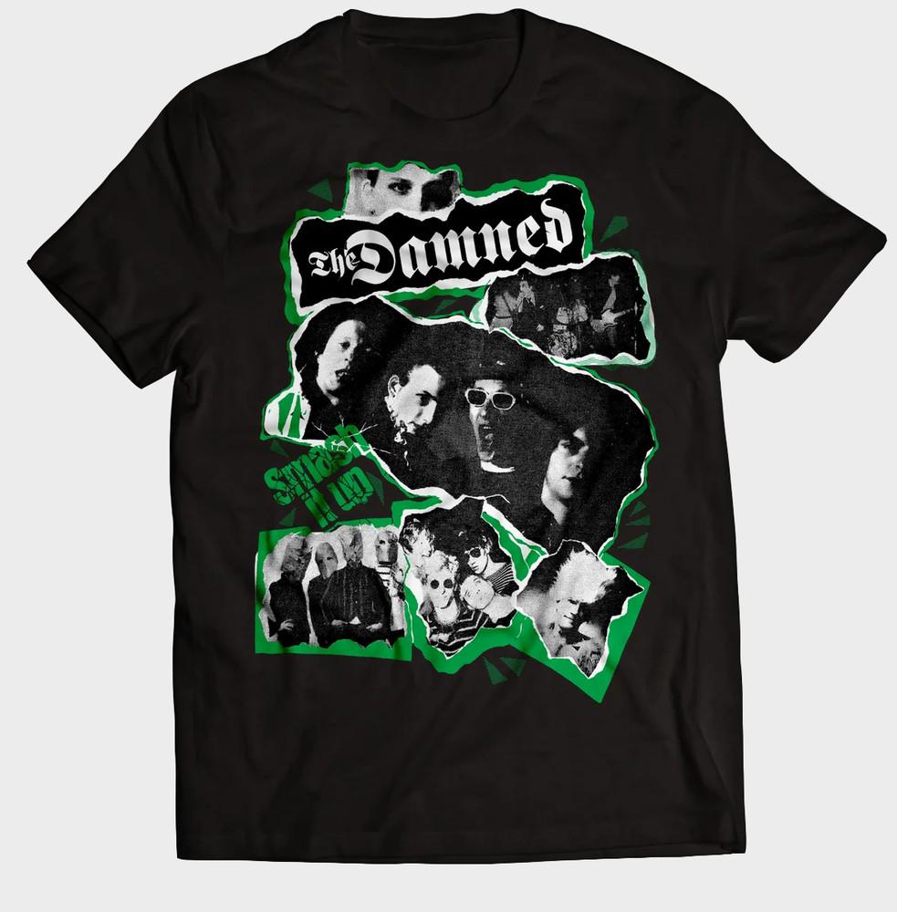 

Smash It Up Collage The Damned Shirt Short Sleeve Black Unisex S-5XL 1J0089 Unisex T-Shirt XXXXL