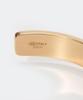 Maison Margiela Bangle SM1UY0066 SV0158 Logo Yellow Gold Plating Burattato Brand 5 Women's Size [Used]