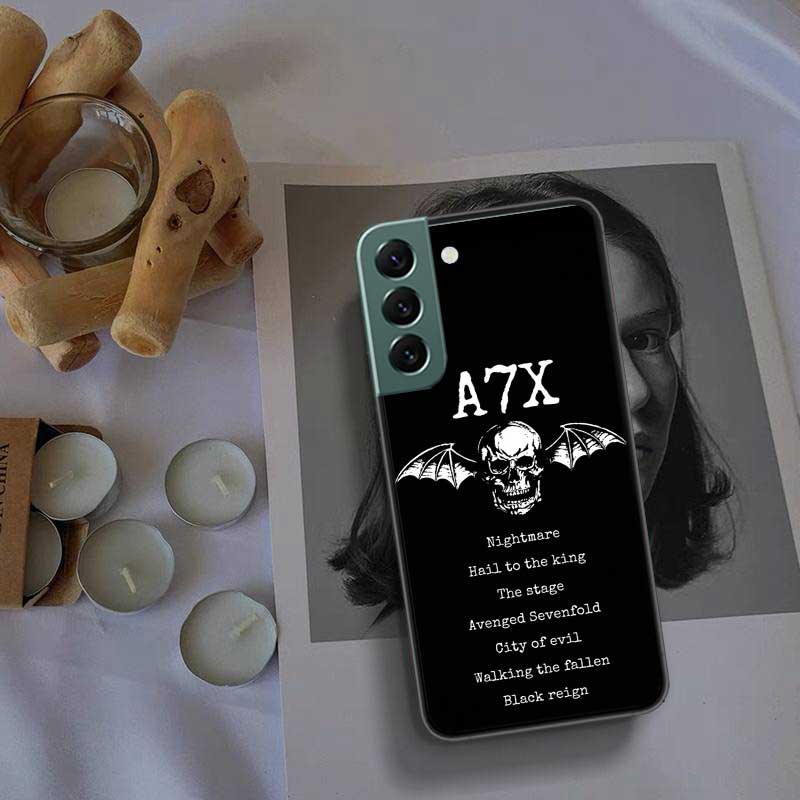 A-Avenged Sevenfold Phone Case Samsung A14 A24 A34 A54 A03S A04S A13 A23 A33 A53 A73 A70 A50S A30 A40 A71 A51 A41 A31 A20E A21 A