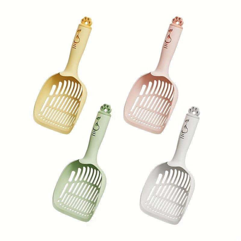 New Cat Litter Shovel Large Thickened Fine Hole Tofu Sand Cat Shovel Cat Cleaning Supplies