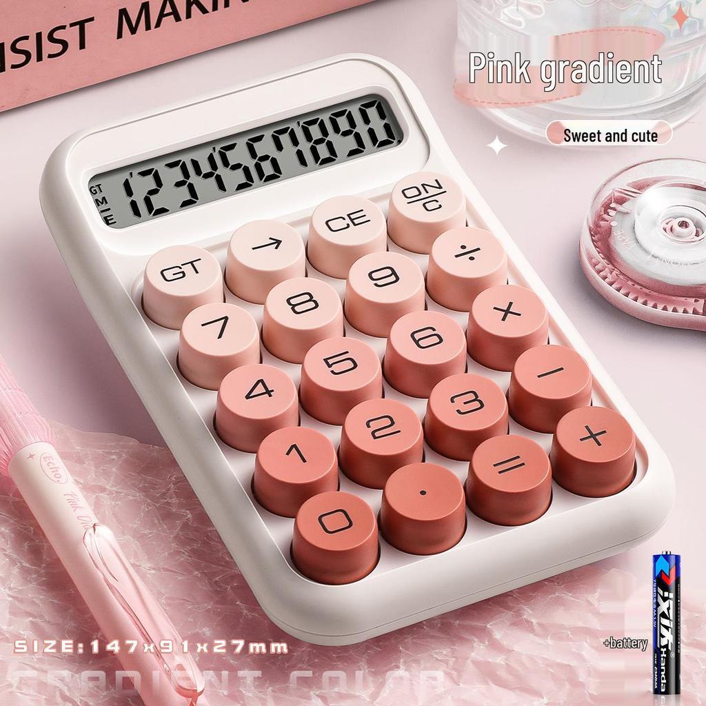 Gradient Multifunctional Calculator - Ideal for Office, Exams & Flexible Use