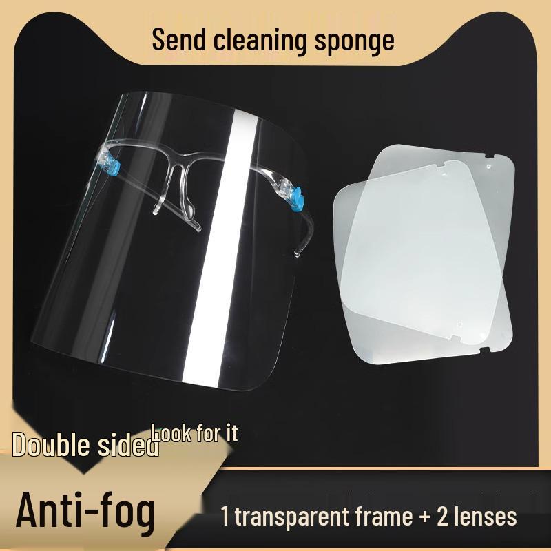 

Женский прозрачный защитный экран для лица для приготовления пищи: Защита от масляного дыма и брызг