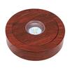 LED Light Rotating Display Base Multicolor Spinning Round Crystal Glass Lighted Display Stand