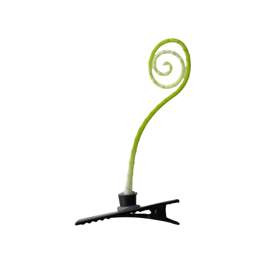 Lovely Plant Bean Sprout Hair Clips Hairpins Cosplay Headwear Flower Side Clip Party Wedding Cute Hair Accessories