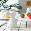 White Ceramic Rabbit Tray Creative Candy Tray Wedding Birthday Cake Tray Stand Dessert Table Tea Dessert Stand Display Plate