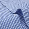 Stretch Men Dress Shirts Long Sleeve Regular Fit Office Plaid Striped