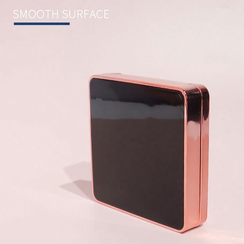 Square Empty Air Cushion Puff Box Portable Cosmetic Makeup Case Container With Powder Sponge Mirror For Bb Cream Foundation