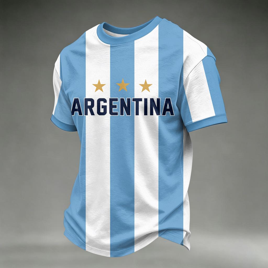Men's and Boys' Printed Soccer Fan for Day Support
