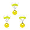 Luminous Silicone Space Beans: Large Olive Fishing Stoppers for Sea Fishing and Long Cast Anchors.