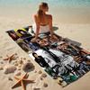Michael Jackson Collage Stylish Digital Printing Beach Towel Quickdrying Absorbent Blanket For Beach Pool Gym Travel