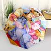 Ombrello da Viaggio a Tema Winnie the Pooh e Amici - 8 Stecche, Apertura e Chiusura Automatiche, Design Pieghevole Portatile, Ombrello Compatto ed Elegante