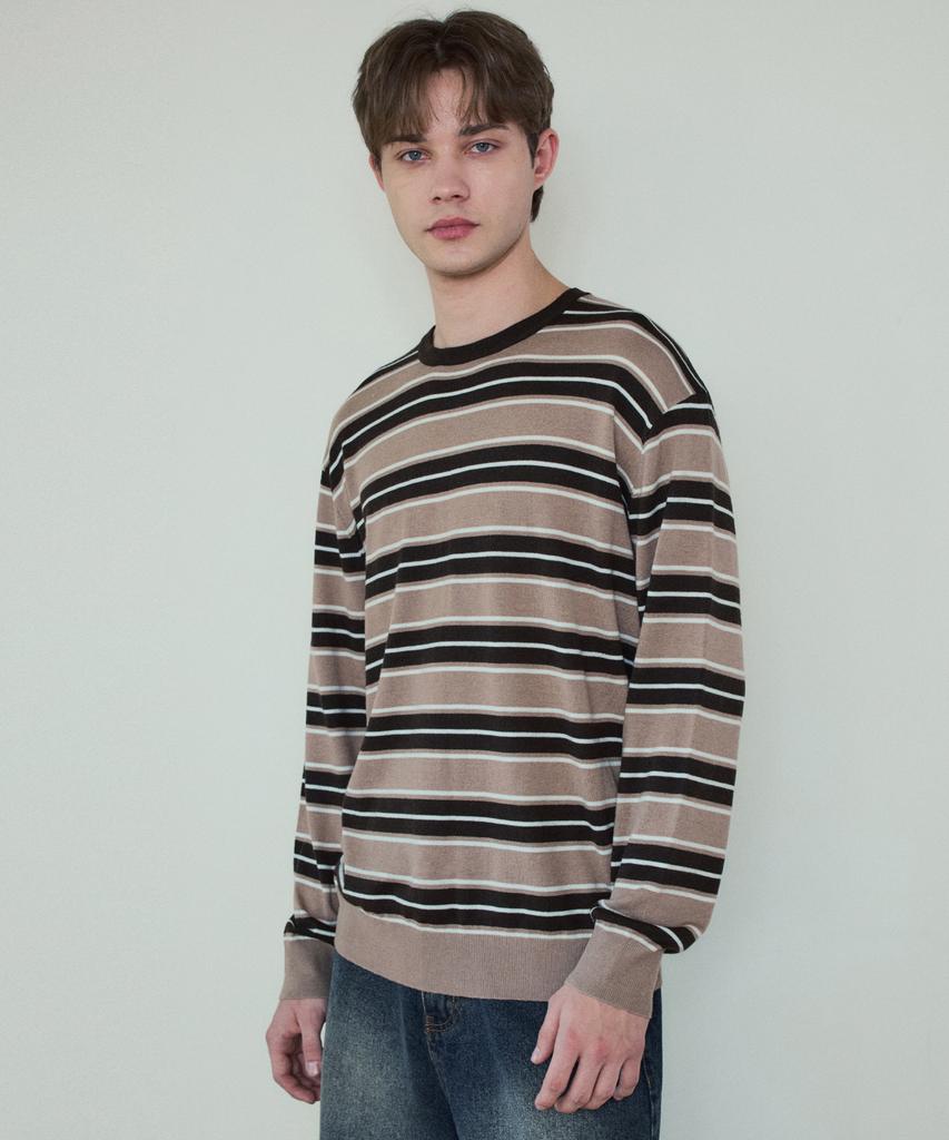 Wednesday Oasis Always Haul Striped Knit_2 Colors (Wc25-Kn07)