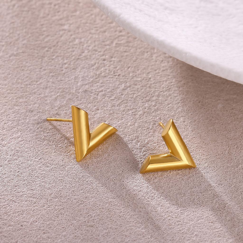 Women Exaggerated Gold Color Daisy Flower Hanging Earrings Stainless Steel Geometry Irregular Ear Piercing Jewelry Christmas