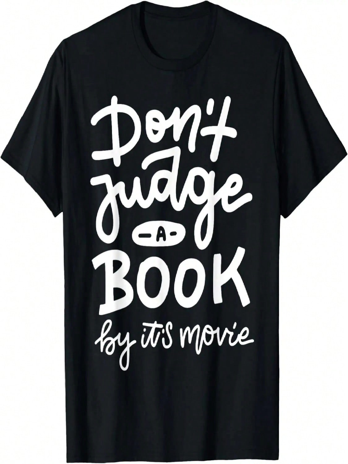 Dont Judge A Book By Its Movie T-Shirt S разноцветный