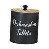 Dishwasher Capsule Container Dustproof Case Versatile with Lid Wooden Desk Organizer