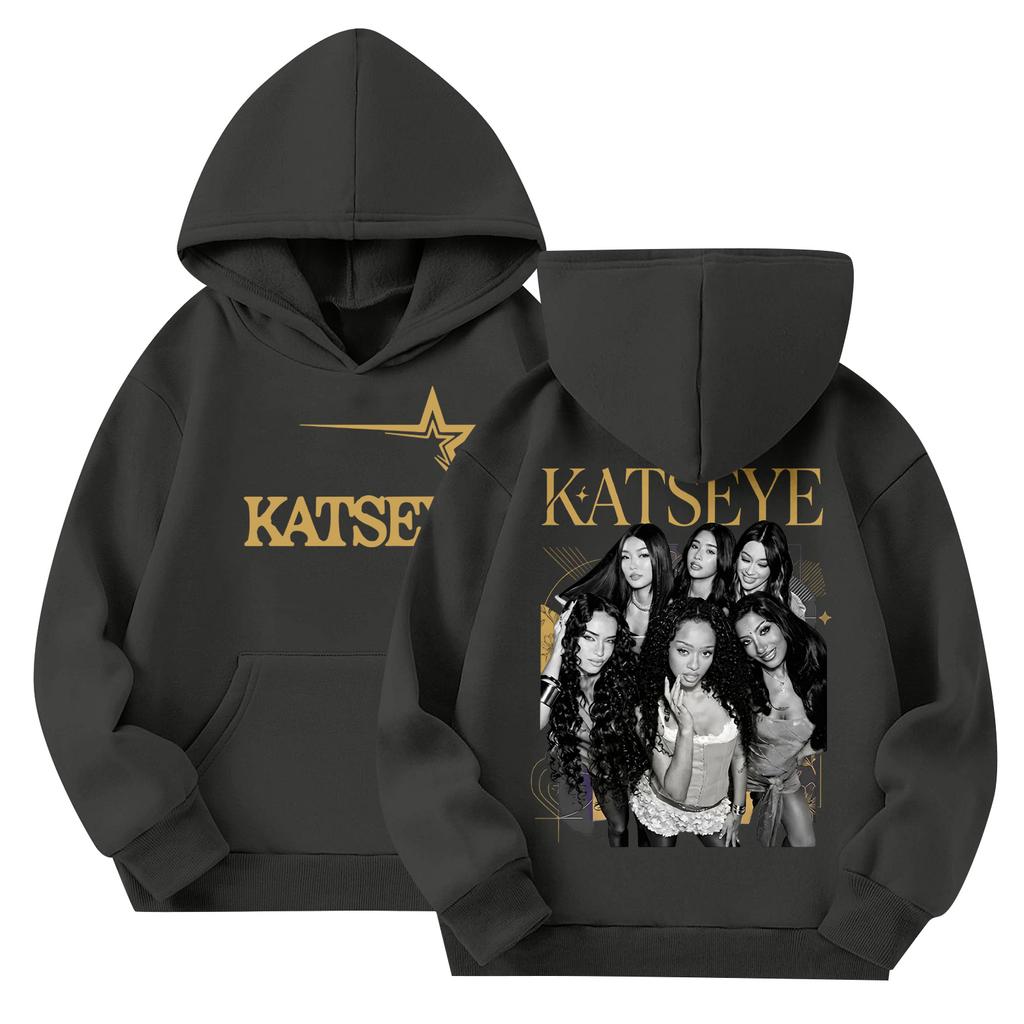 Kids Pullover Hoodie Loose Fit Long Sleeve with Letter Print and Pockets for Boys and Girls Casual Everyday Wear
